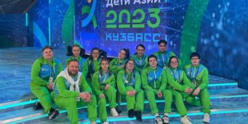 Студентки ГУ стали волонтерами II зимних Международных спортивных игр «Дети Азии»
