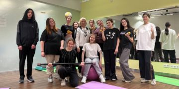 Студенты ГУ приняли участие в соревнованиях по дисциплине «Оздоровительный тренинг»