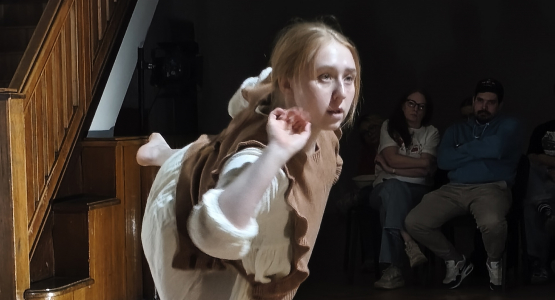 Студенты ФСТ выступили в кластере «Л52» во Всемирный день театра